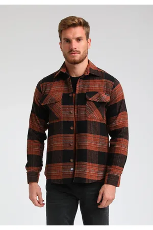 Gabbiano Heren overshirt 333745 450 rust