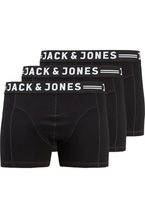 JACK & JONES Plus size boxershorts heren trunks sense 3-pack