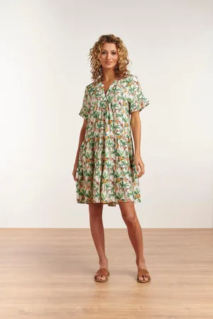 Blousejurk hot sale korte mouw