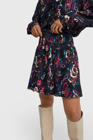 Alix the label 2308222330 ladies woven paisley flower skirt