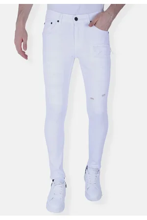 Local Fanatic Te slim fit jeans met scheuren 1090