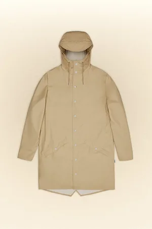 Rains Long jacket sand 556140