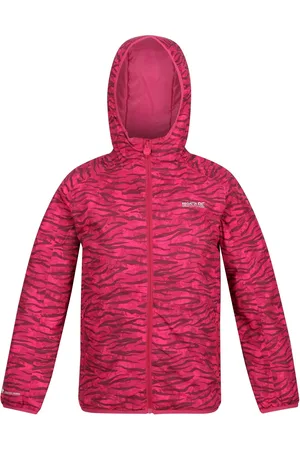 Regatta Volcanics vi waterdichte jas met zebraprint voor kinderen/kinderen