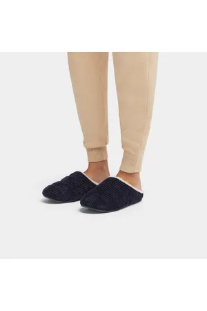 FitFlop Chrissie fleece-lined corduroy slippers