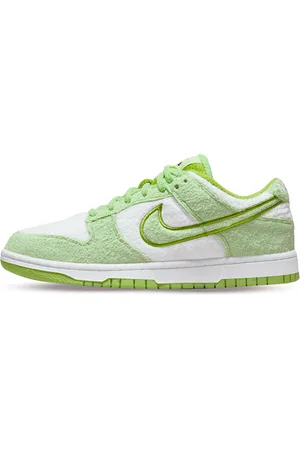 Nike Dunk low fleece green