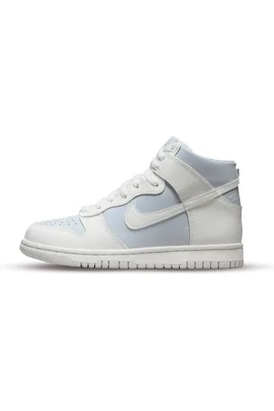 Nike Dunk high white football grey (gs)
