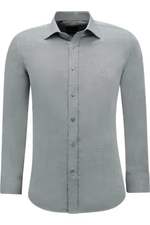 Gentile Bellini Oxford lange mouw effen
