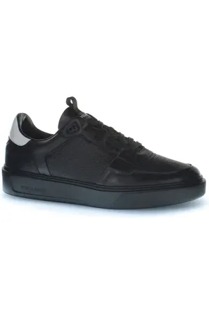 Woolrich Men classic basketball sneaker calfskin