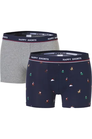 HAPPY SHORTS Kerst boxershorts 2-pack heren classic nutcracker