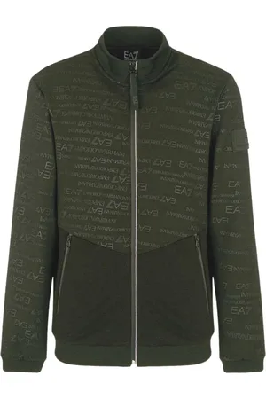 EA7 Vest sweatshirt w23 ink vi groe