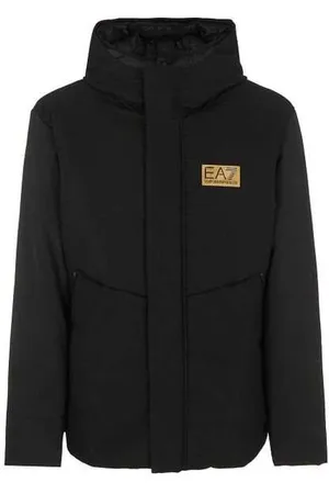 EA7 Jas jacket w23 i zwart