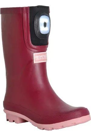 Regatta Childrens/kids fairweather shine brite light wellington boots