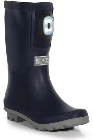 Regatta Childrens/kids fairweather shine brite light wellington boots
