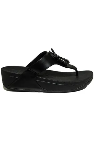 FitFlop Lulu cristal-circlet toe-post sandels