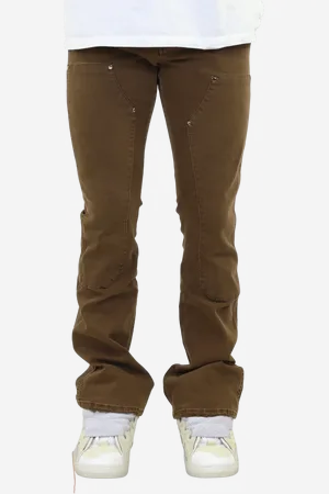 FLANEUR HOMME Heren carpenter flared jeans