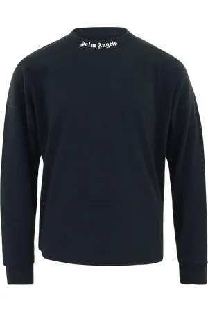 Palm Angels Kids classic overlogo t-shirt l/s