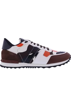 VALENTINO Heren rockrunner sneaker /wit