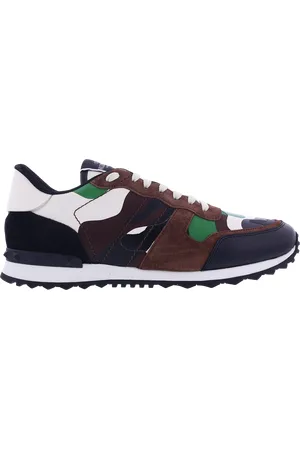VALENTINO Heren rockrunner sneaker /groen