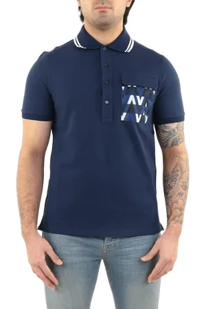 VALENTINO Heren polo jersey, regular, tasca ny