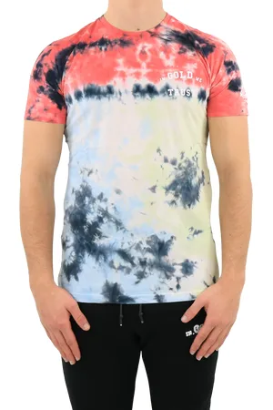 In Gold We Trust Heren tie dye t-shirt