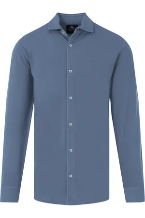 Campbell Classic casual overhemd met lange mouwen