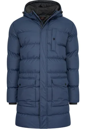 Cappuccino Italia Hooded winter jacket navy