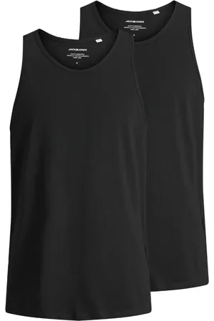 JACK & JONES Heren tanktop jacbasic katoen 2-pack