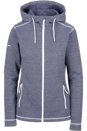Trespass Dames rootless stripe marl at200 fleecejack