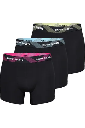 HAPPY SHORTS 3-pack boxershorts heren