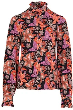 g-maxx Blouse bette zwart/poppy