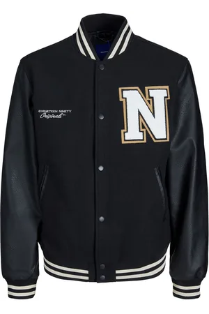 JACK & JONES College wool blend bomber