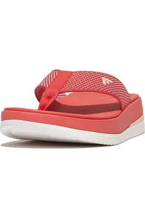 FitFlop Surff two-tone webbing toe-post sandals