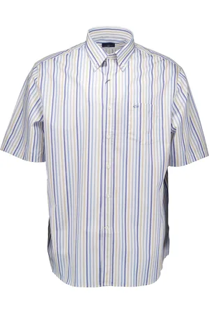 Paul & Shark Cotton twill korte mouw overhemden