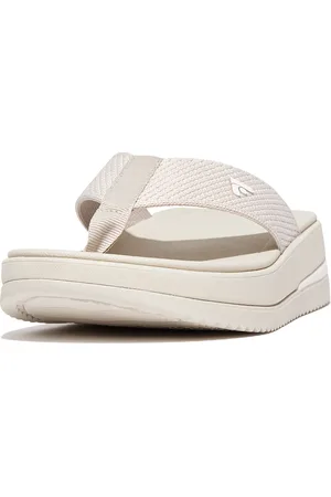 FitFlop Surff two-tone webbing toe-post sandals