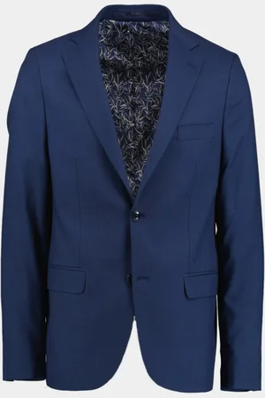 Bos Bright Blue Kostuum modern fit kostuum 2-delig 11649/navy