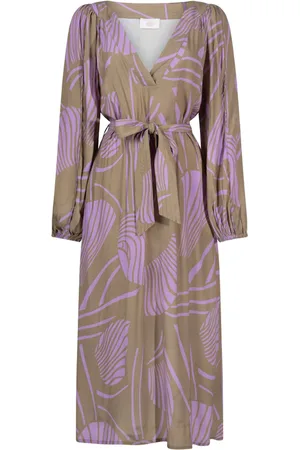 Aaiko Krissy dress vis 517 purple