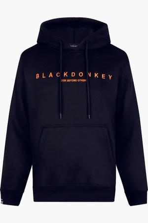 Black Donkey Ares hoodie i black/orange