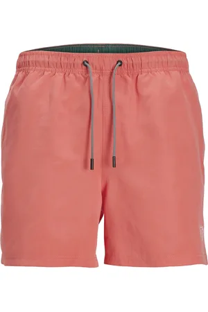 JACK & JONES Heren zwemshorts jpstfiji effen hot coral