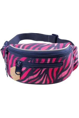 BEJO Kinder/kids jay zebra print heuptasje