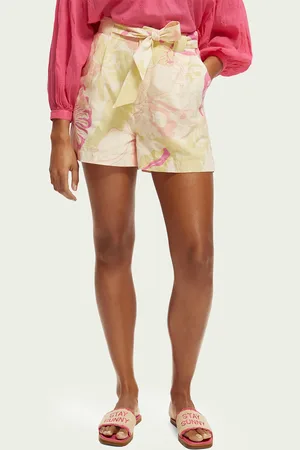 Scotch&Soda 172793 high rise casual printed shorts
