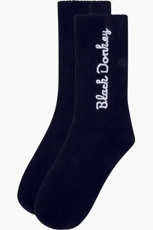Black Donkey Socks 1-pack i black