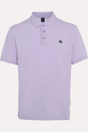 Moose Knuckles Pique polo orchid petal