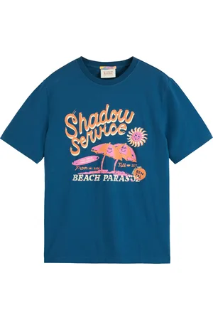 Scotch&Soda Front artwork t-shirt harbour teal