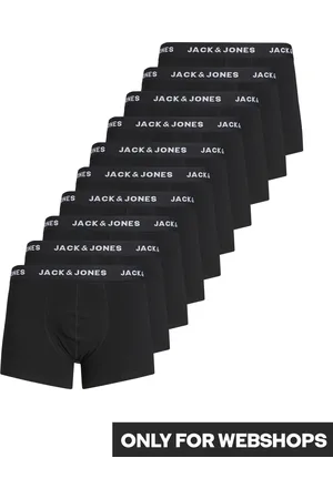 JACK & JONES Effen boxershorts heren multipack jacsolid 10-pack