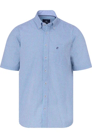 Campbell Classic casual overhemd met korte mouwen