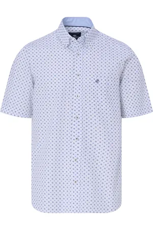 Campbell Classic casual overhemd met korte mouwen