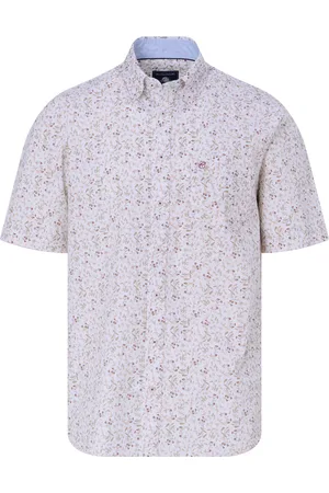 Campbell Classic casual overhemd met korte mouwen