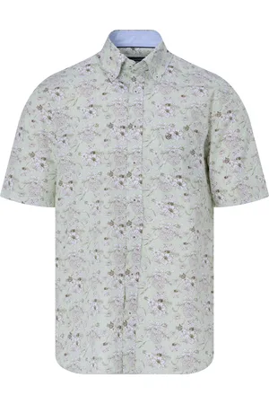 Campbell Classic ranger casual overhemd met korte mouwen