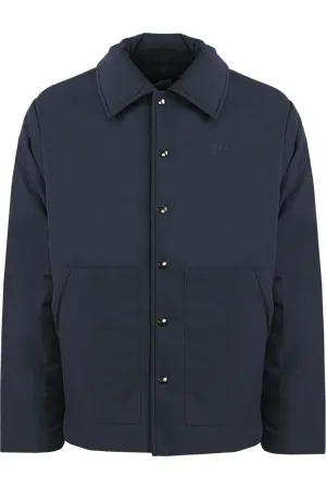 OLAF HUSSEIN Heren padded coach jacket