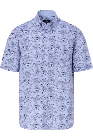 Campbell Classic ranger casual overhemd met korte mouwen